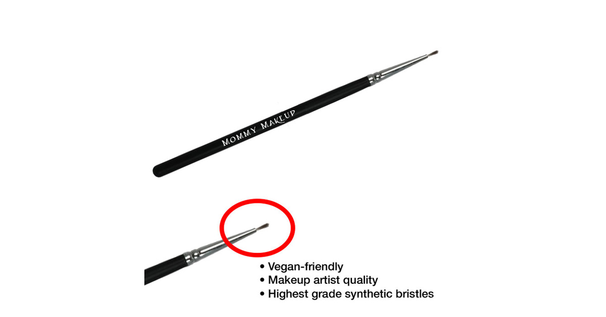 Pointed Eyeliner Brush for Gel Eyeliner Mommy Makeup